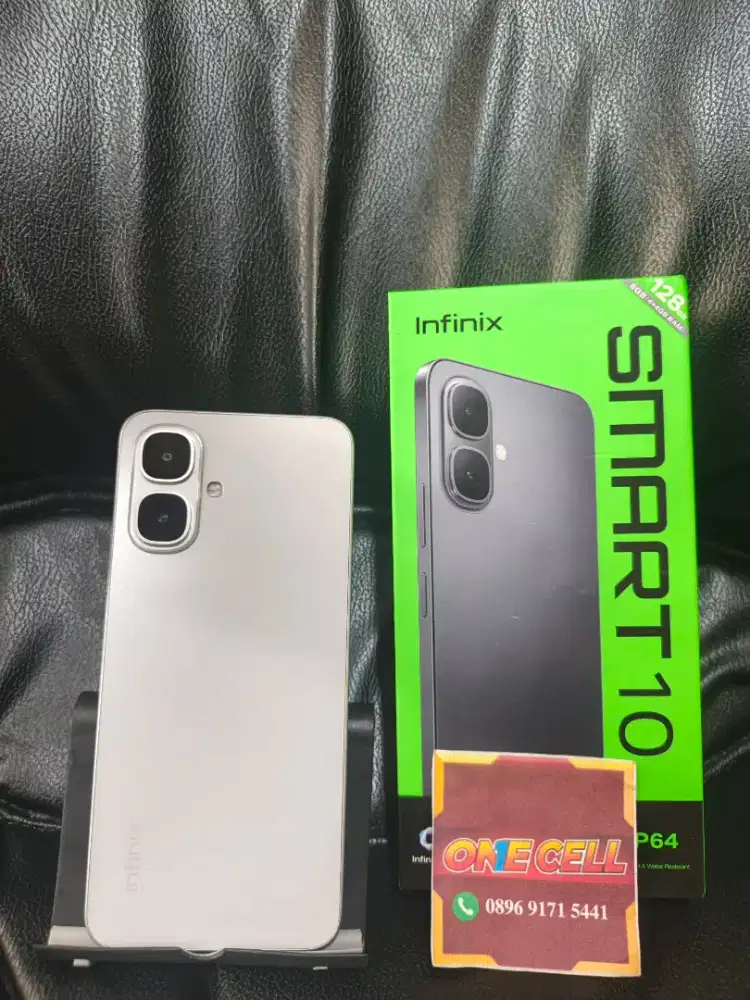 Infinix Smart 10 Ram 4+4/128GB Fullset Ori Mulus