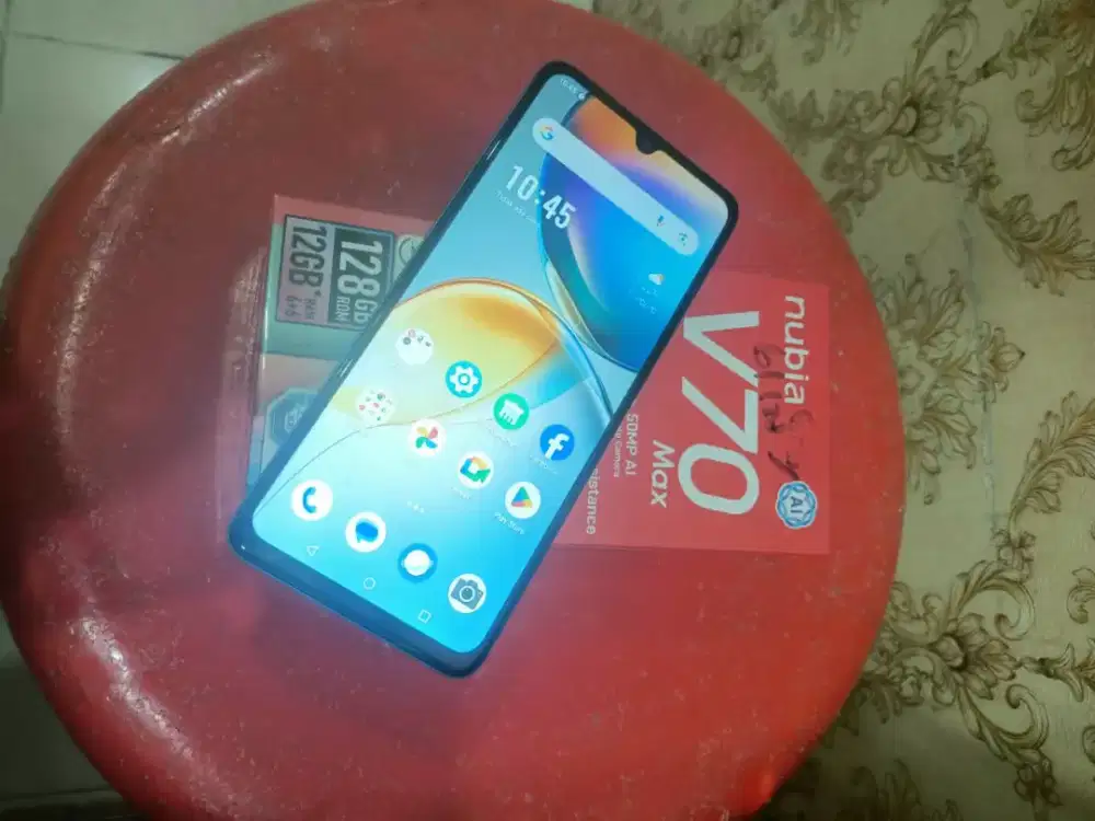 nubia V70 max ram 6+6/128 d pakai 1 Minggu mlus lkp
