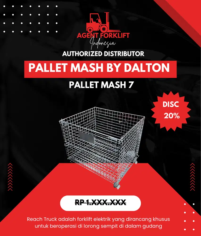 PALLET MASH STOCKY 7 BY DALTON