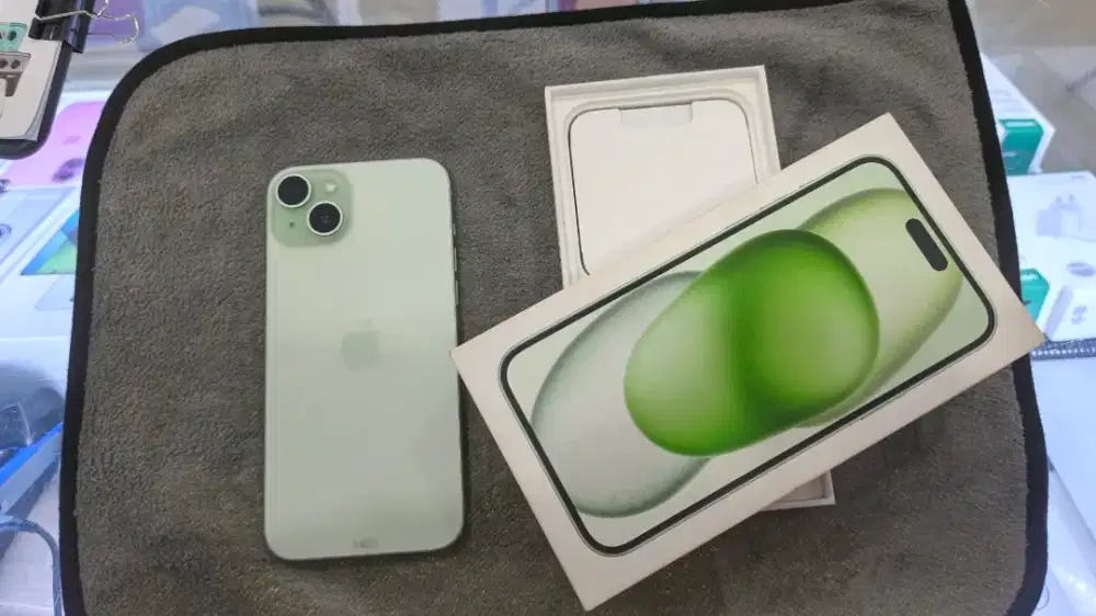 iPhone 15 Plus 128GB Mulus  BH87 IBox –Bisa Cicilan&Paylater Mulai 1jt