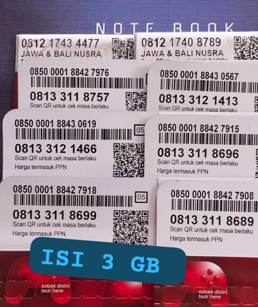 11 DIGIT TELKOMSEL BARU ISI KUOTA 3 GB