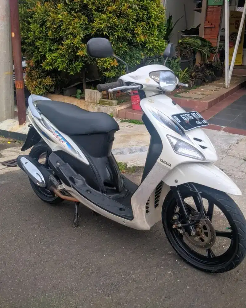Yamaha Mio Karbu Putih 5 TL  Th. 2008 Full Orsinil Joss