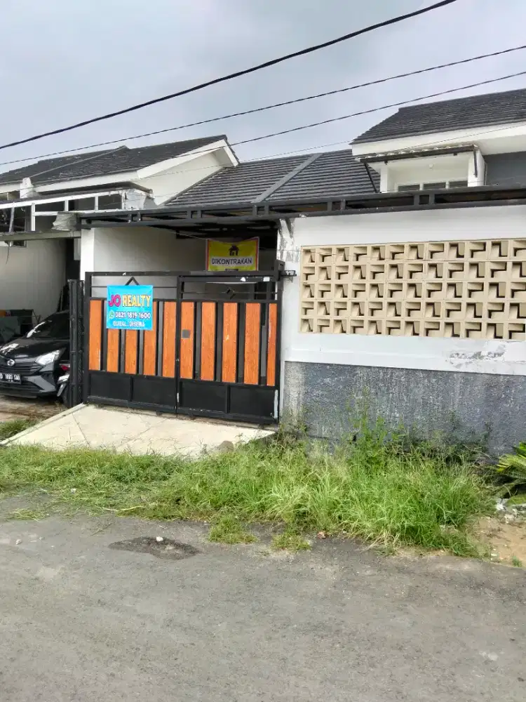 Rumah disewakan , masih baru, nyaman, lingkungan asri