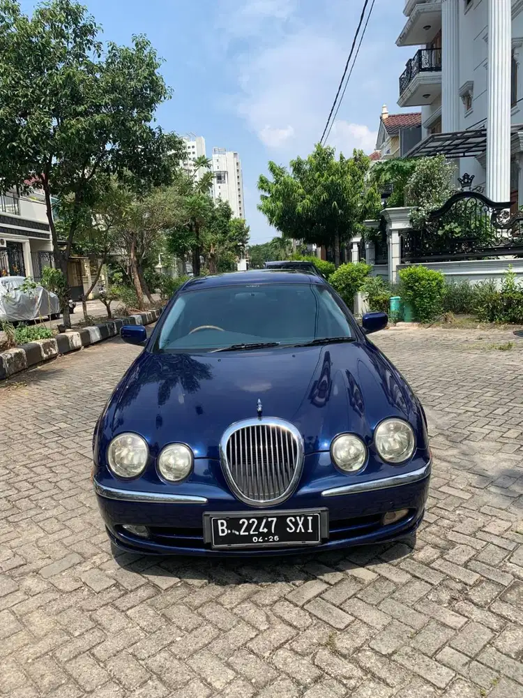 Jaguar S 3.0 AT Blue Biru 2001 Jaguar 2002 Jaguar 2000 Jual Cepat Bu