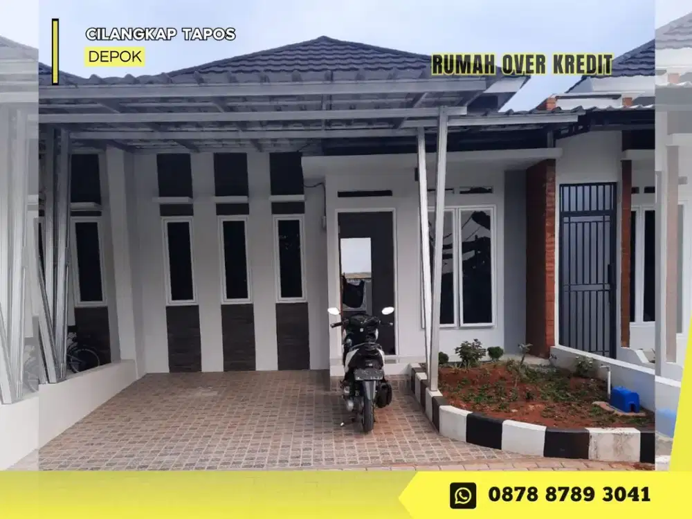 Over Kredit rmh 98JT dkt Stasiun di Permata Green Resort Depok