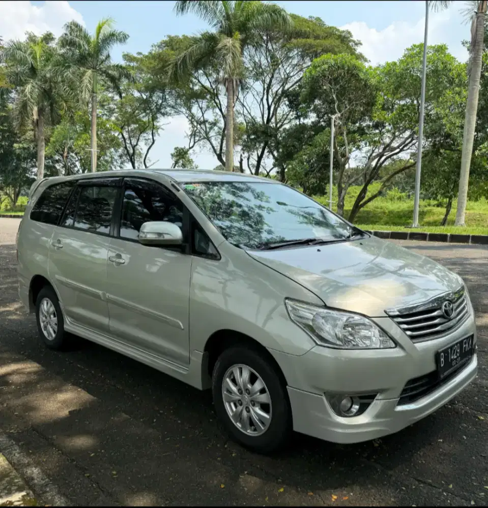 Innova luxury G bensin manual 2012
