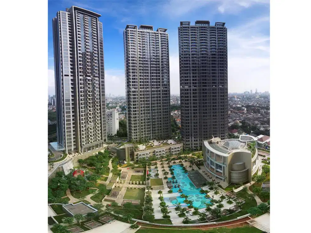 Apartemen Taman Anggrek Residence type studio semi furnished dijual tower Daffodil lantai rendah Jakarta Barat
