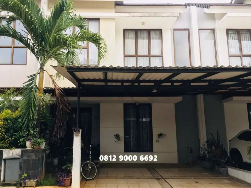 Jual Rumah Cantik Serpong Jaya The Spring Breeze Tangerang Selatan 2 Lantai