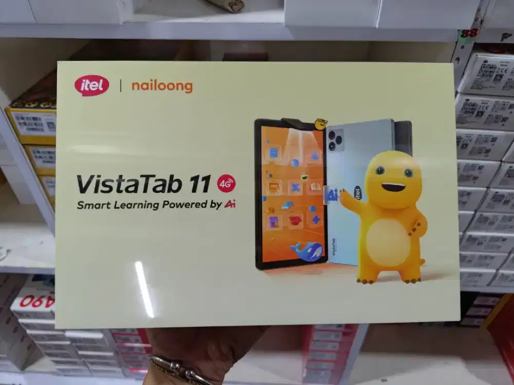 ITEL VISTAB 11 4G 4/128GB GARANSI RESMI ITEL 1 TAHUN BISA CICILAN