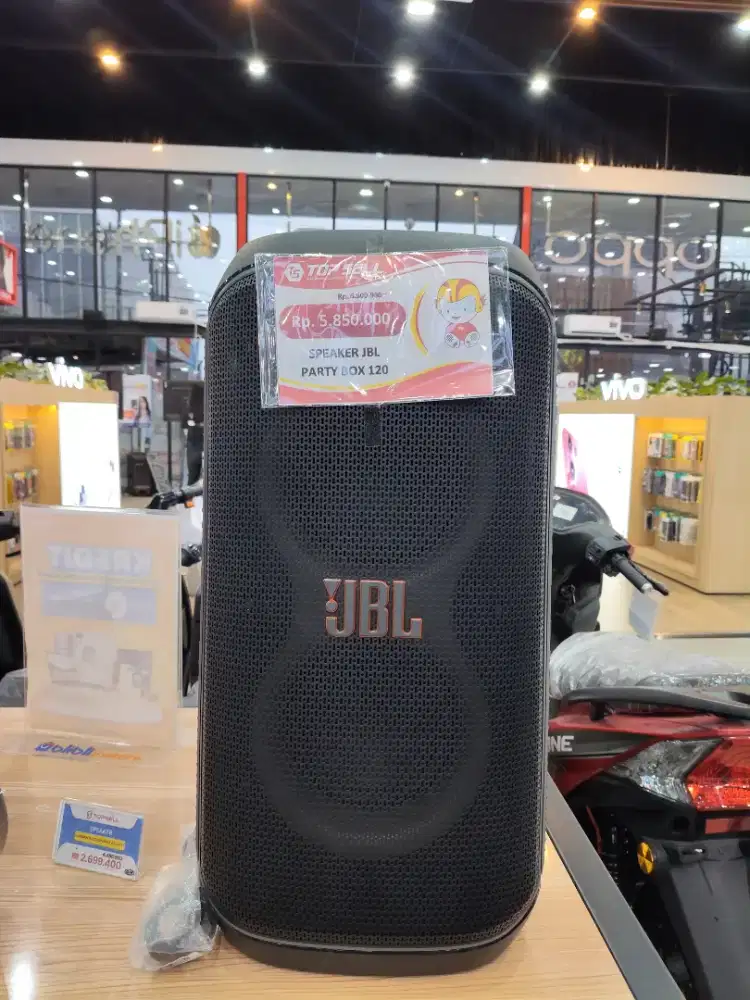 Speaker JBL PartyClub 120 – Bass Nendang,Suara Super Jernih!