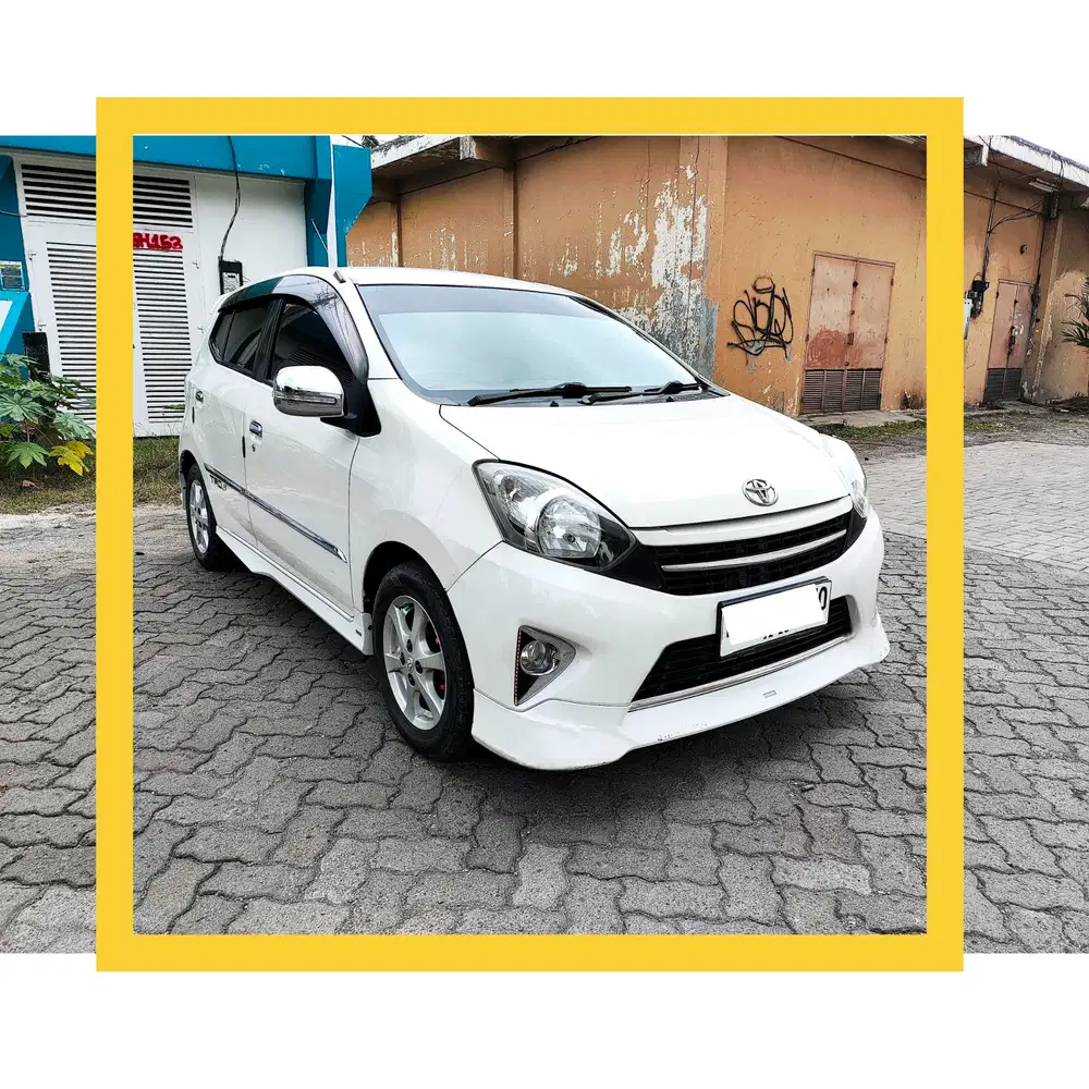 Toyota Agya TRD 2013 Putih Manual Istimewa