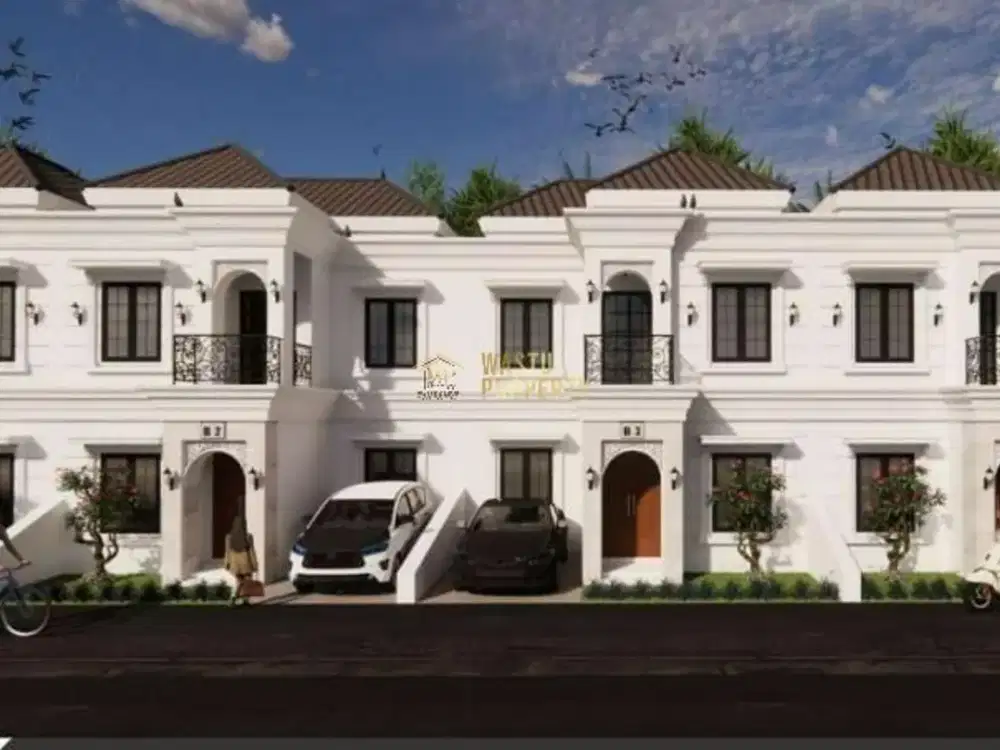 RUMAH 2 LANTAI AMERICAN STYLE DI LOKASI PREMIUM PALAGAN SLEMAN