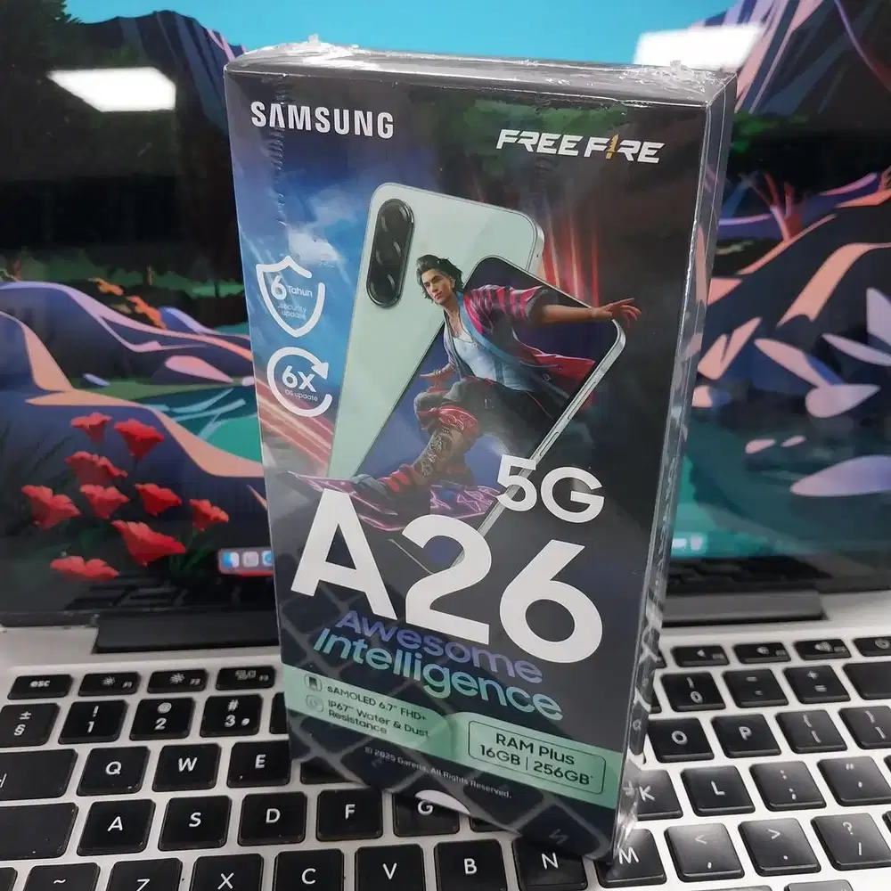 Samsung a26 5g 8/256gb new segel black