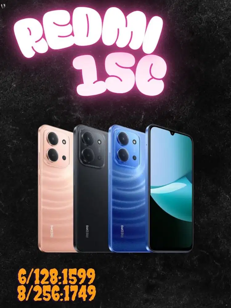 promo redmi 15c  8/128