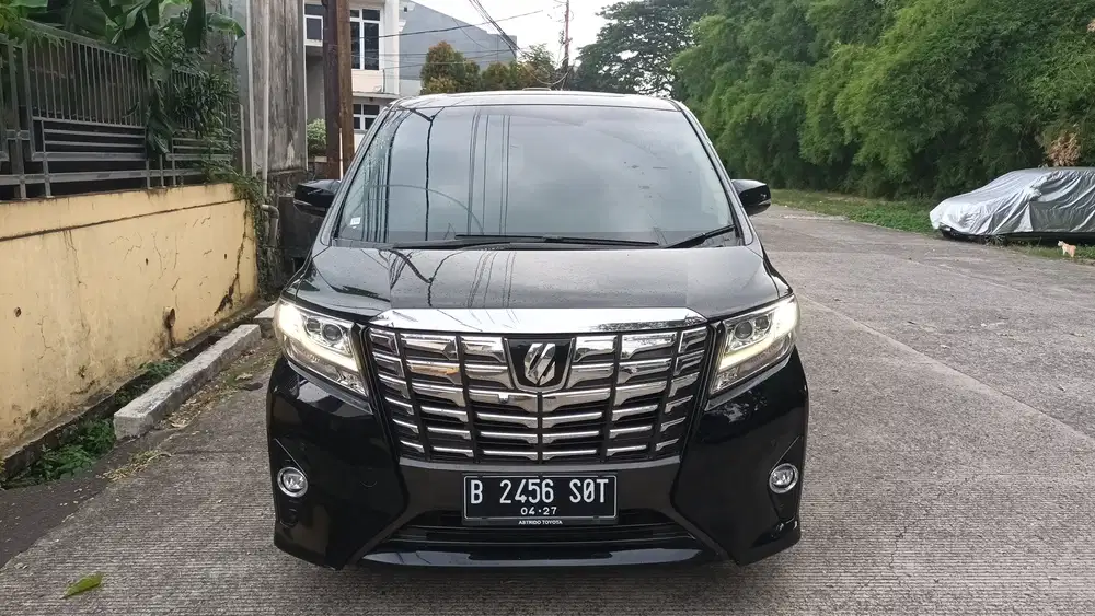 Toyota Alphard 2017 Bensin