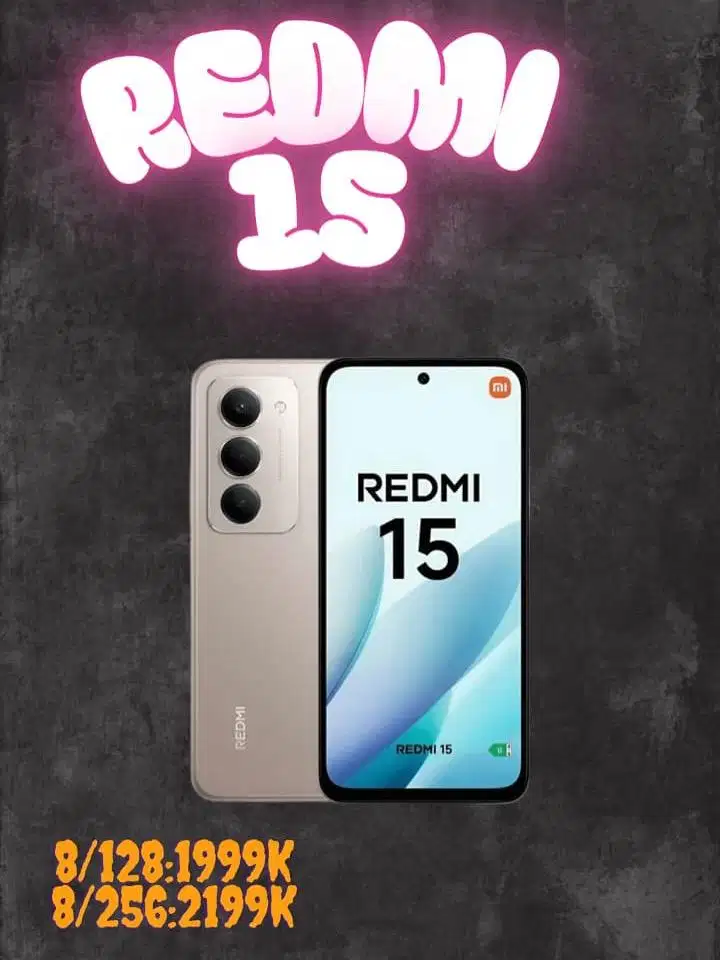 Redmi 15 promo 8/128