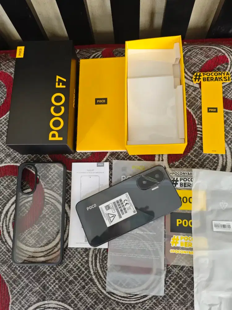 Poco F7 mulus lengkap garansi panjang