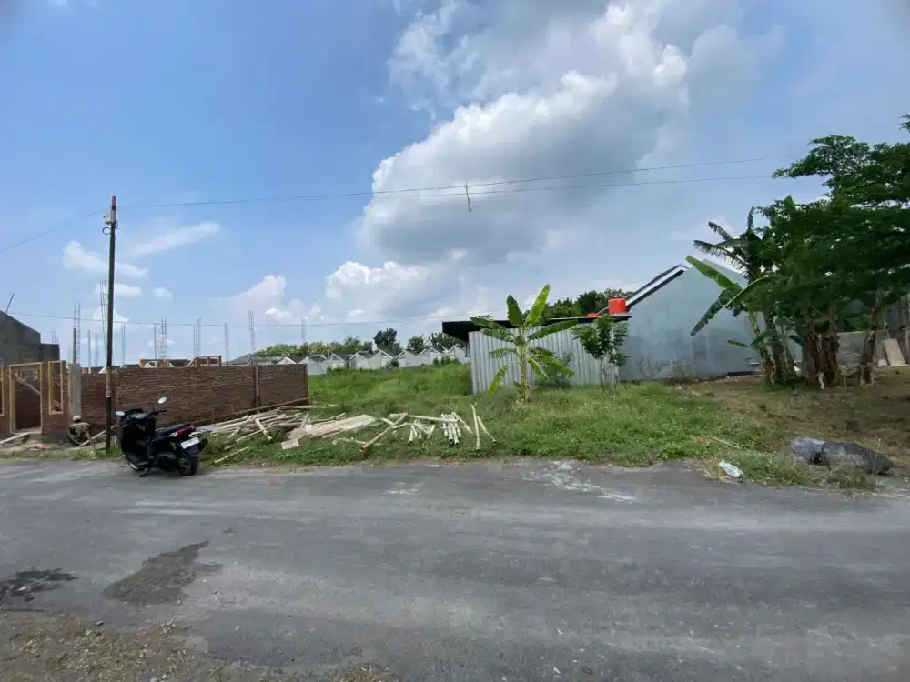 tanah milik sendiri