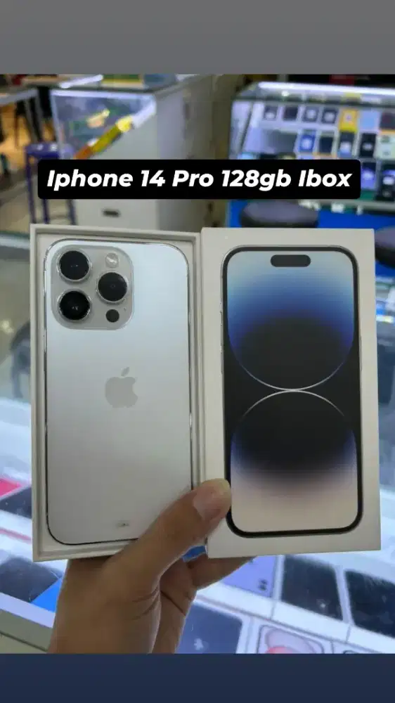 Iphone 14 pro 128 Gb Garansi Ibox second