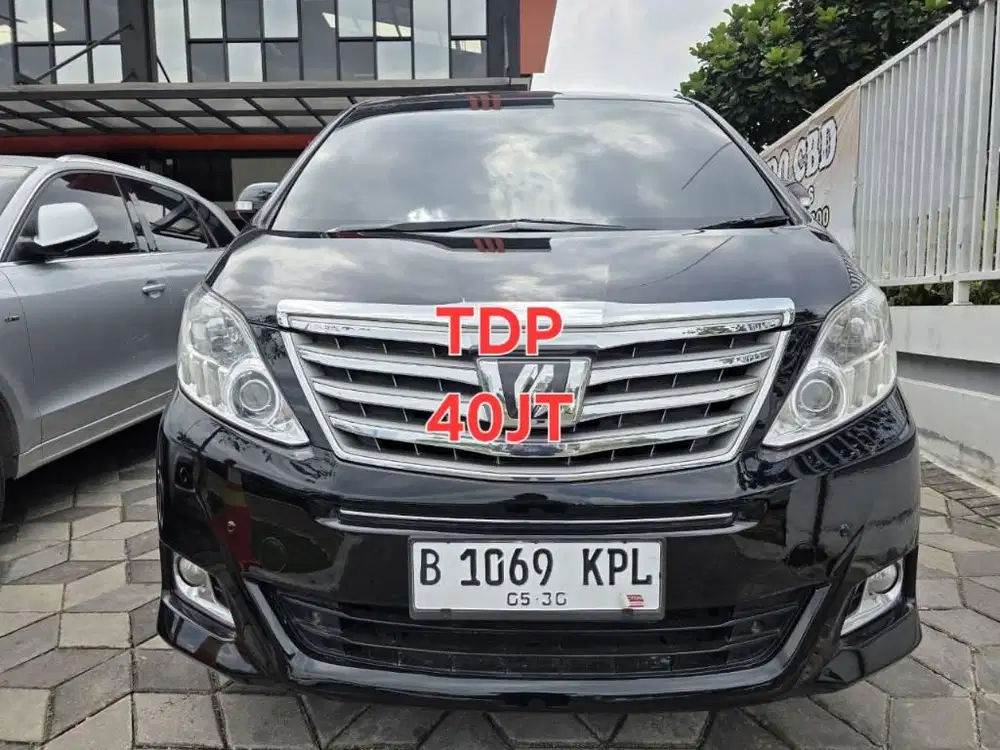 Toyota Alphard Q 3.5 Matic Tahun 2012 Kondisi Mulus Terawat Istimewa