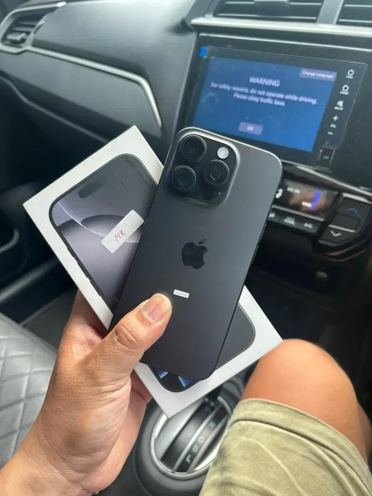 Iphone 16 pro 128 resmi