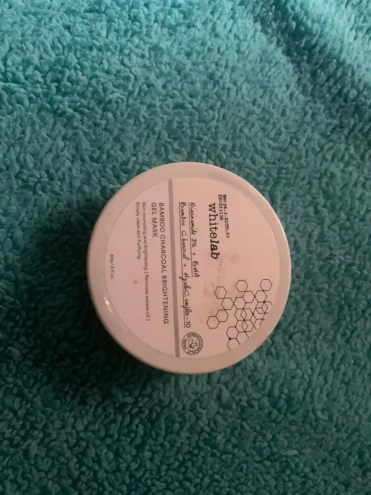 Charcoal mask brightening WHITELAB