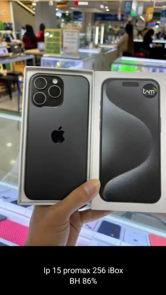 Iphone 15 Pro Max 256Gb Garansi Ibox