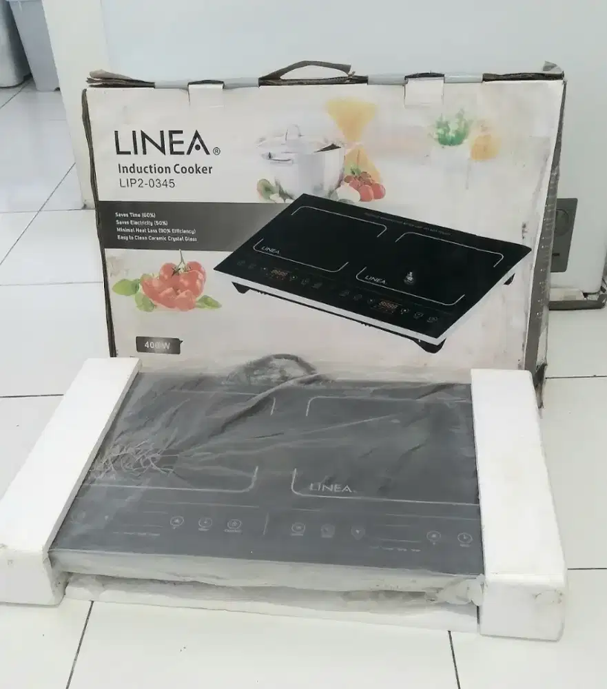 Kompor Listrik 2 tungku Linea 400 watt
