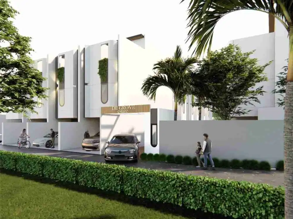 Rumah 3 Lt Dgn Rooftop 700 m ke UNJ Dekat Toll Rawamangun, BPKP, Manggarai, Cempaka Putih, Akses 2 Mobil