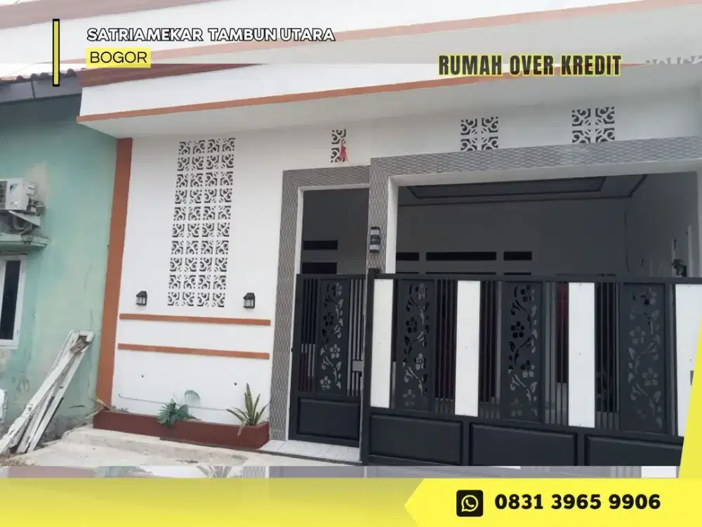Over Kredit rmh dkt Tol 45JT di Griya Kota Bekasi Tambun Utara