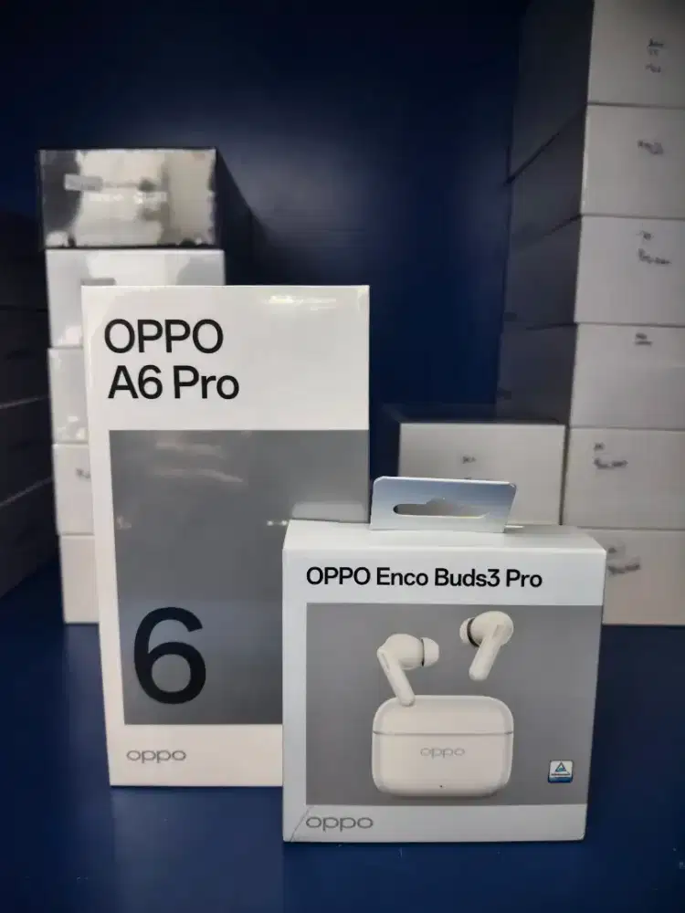 Oppo a6pro 4G 8/128 dan 8/256  dan a6pro 5G 8/256 free Buds 3pro