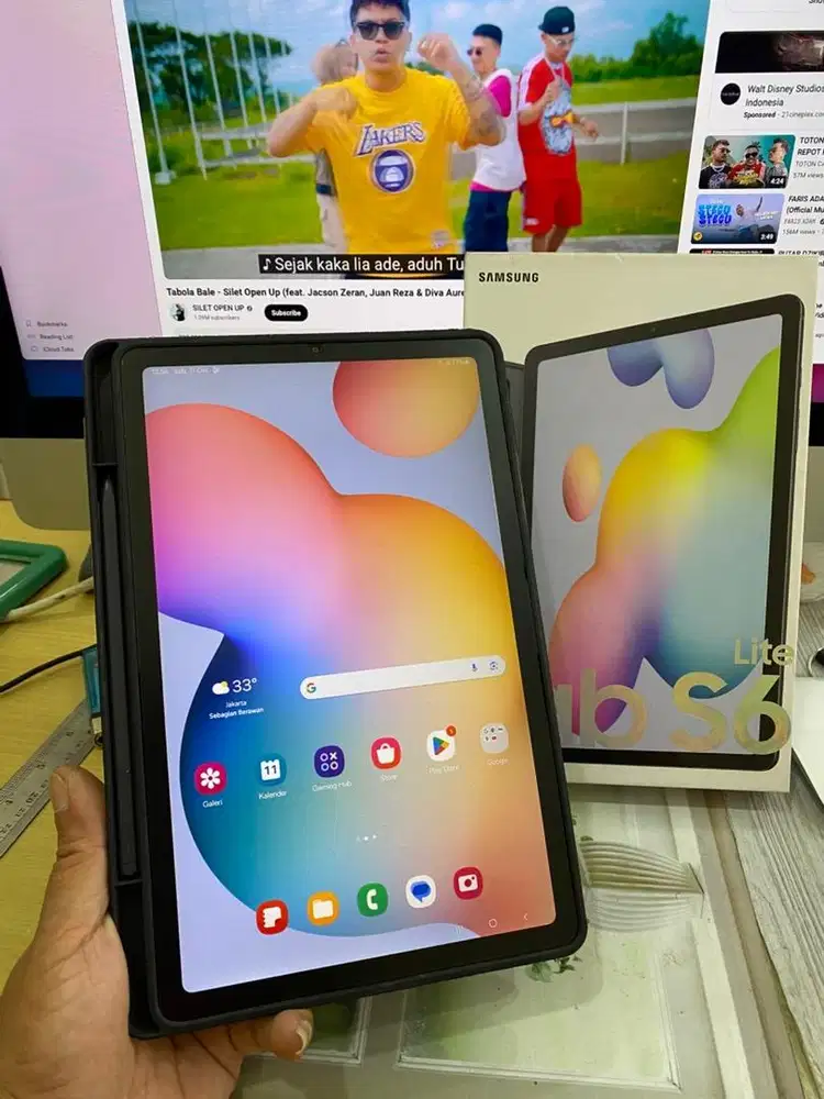 Samsung Tab S6 lite cellular resmi sein