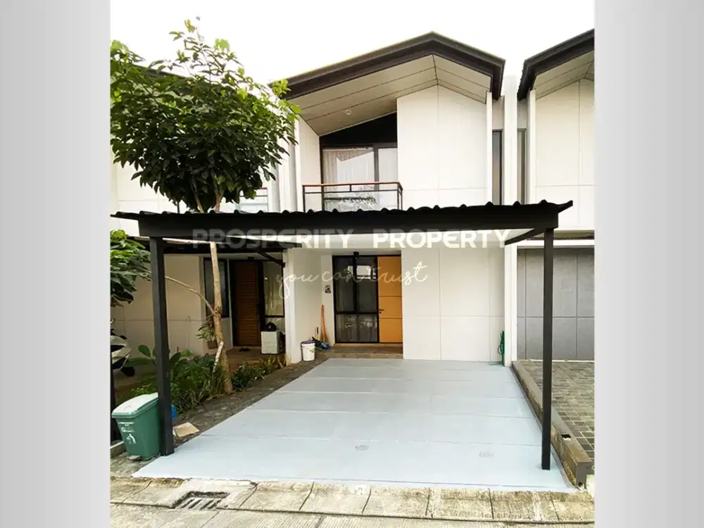 Rumah Sudah Renovasi di Cluster Cendana Icon Kondisi Rapi Sudah Perluasan 3 Kamar Tidur Full Furnished Tinggal Bawa Koper Lippo Karawaci Utara