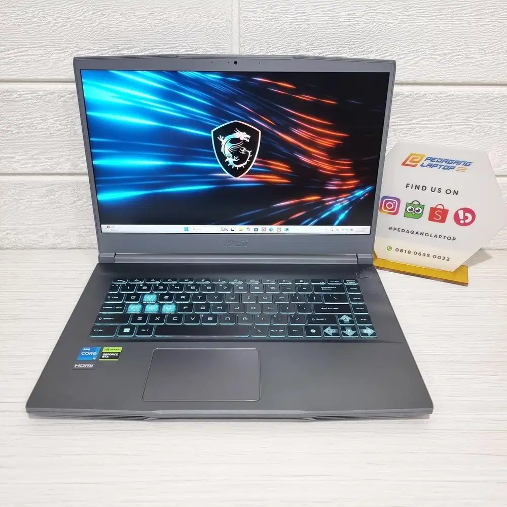 Laptop MSI Thin 15 B12UCX Core i5-12450H 16/512GB RTX 2050