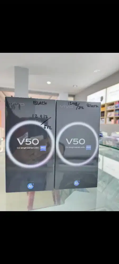 Vivo V50 5G Zeiss 24/512 terlaris Garansi resmi bonus lengkap