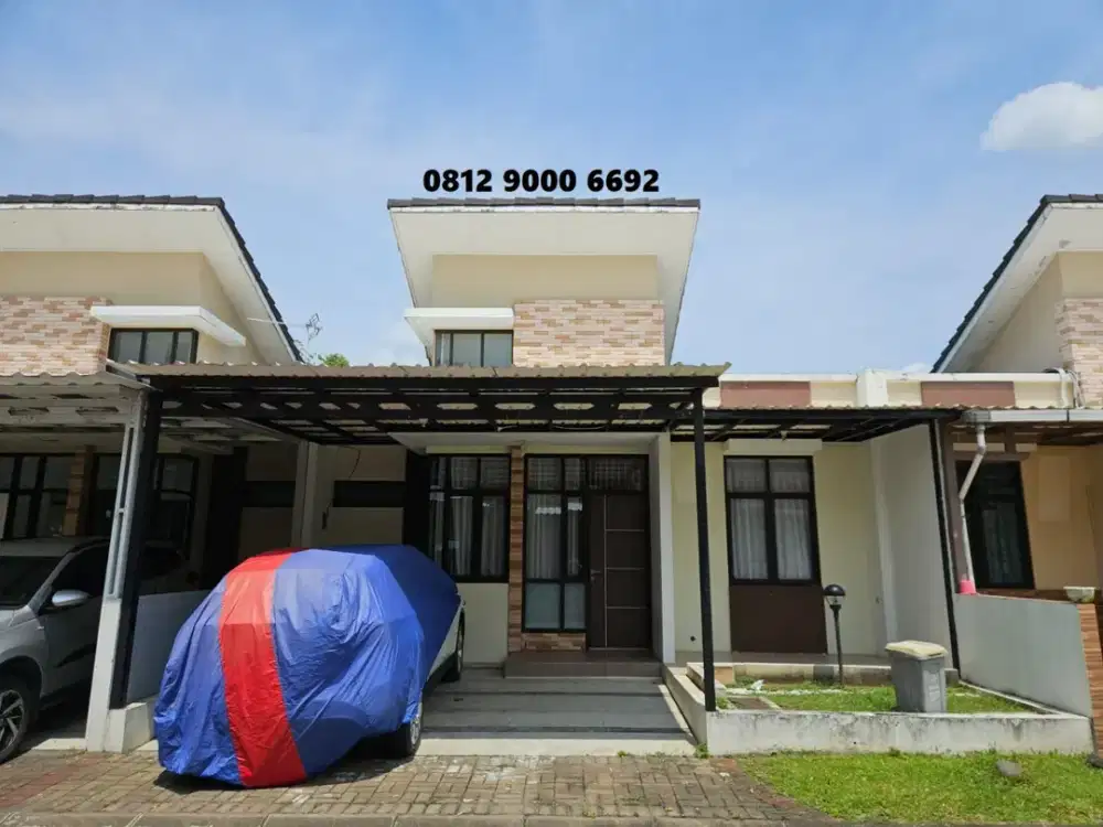 Jual Rumah Renov LT 96 Bolzano Villagio Citra Raya Tangerang
