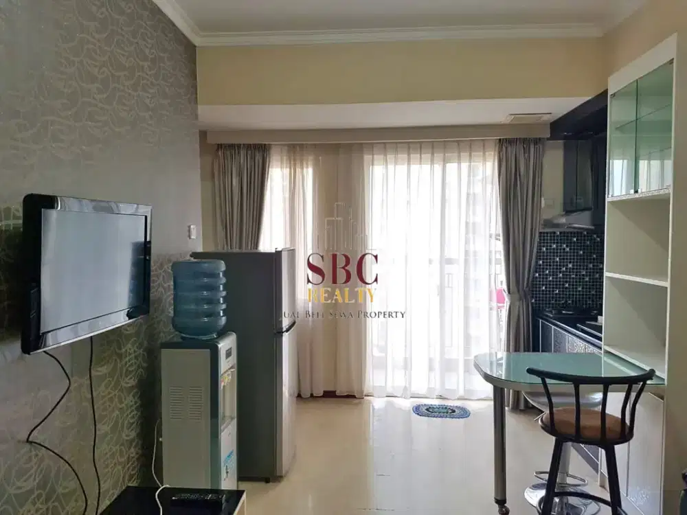 Disewakan Unit Apartemen Royal Mediterania Garden Residences Tipe 2BR Kondisi Furnished Lengkap Dan Best View