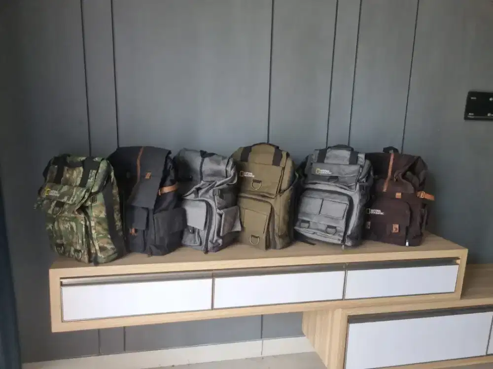 Tas Kamera daily National Geographic bahan kalcermu
