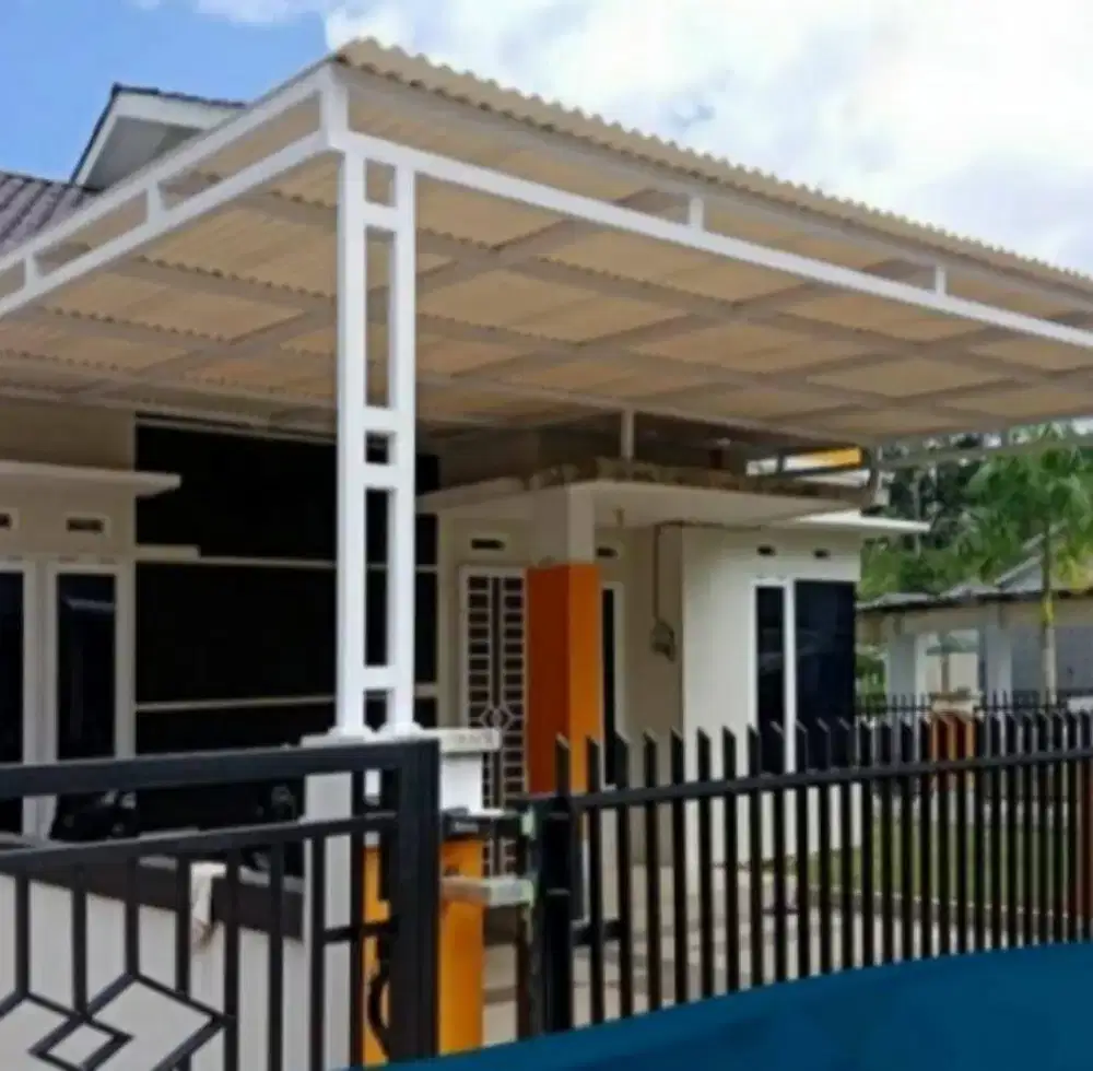 Kanopi Canopy Modern, Pagar Cutting, Atap, Railing Tangga, Tralis