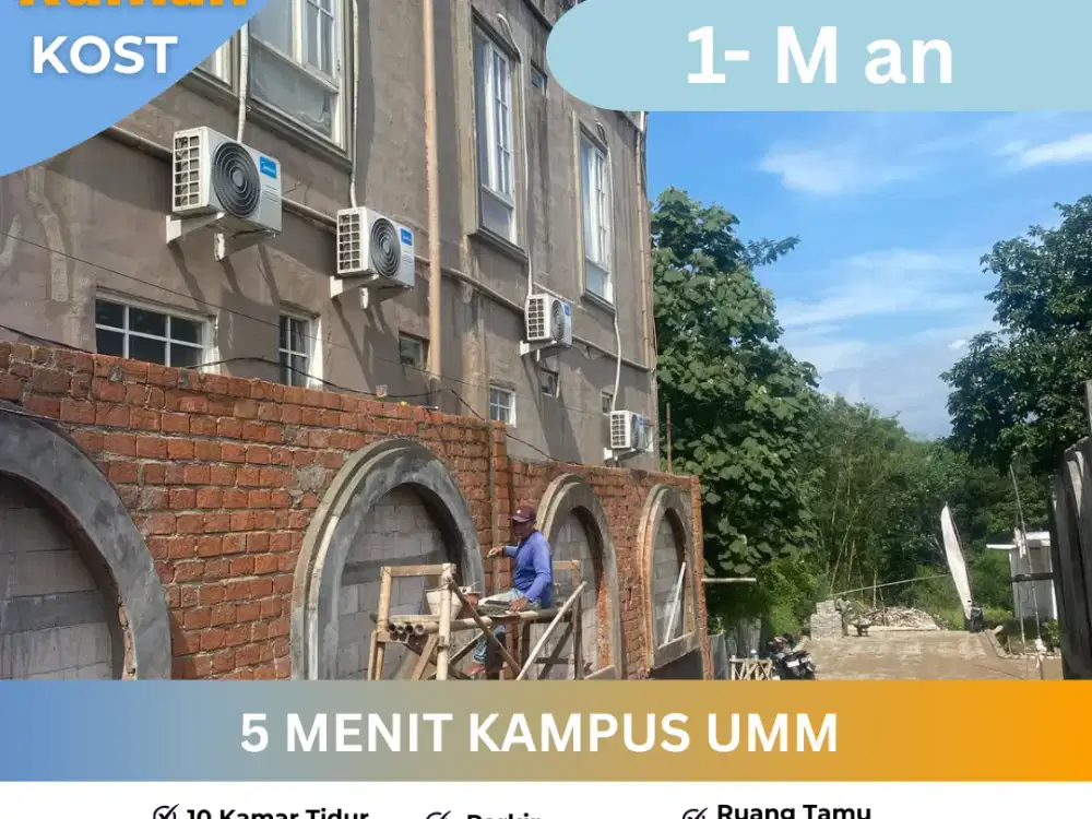 Rumah Kost Cluster Premium Pasive Income 200JT Belakang Begawan Malang