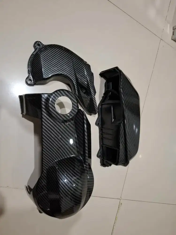 Box filter dan cover cvt karbon yamaha mio m3