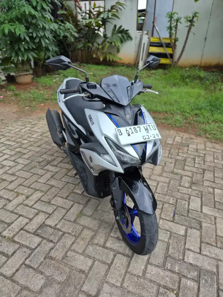 Dijual Yamaha aerox 155 tahun 2019 surat lengkap pajak hidup panjang