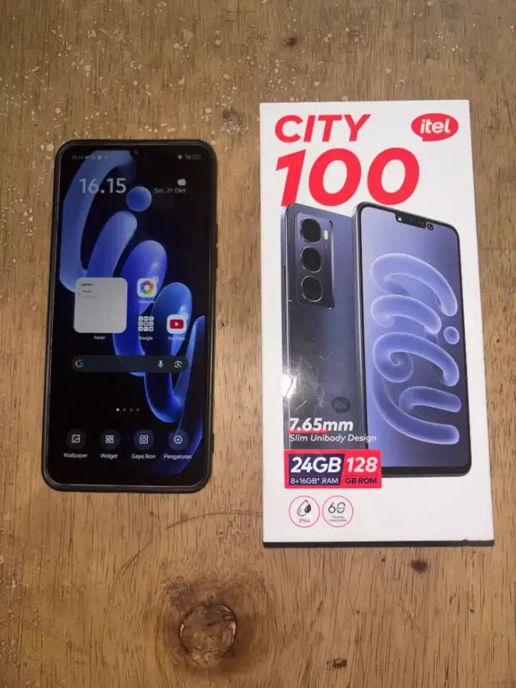 Itel city 100 8/128