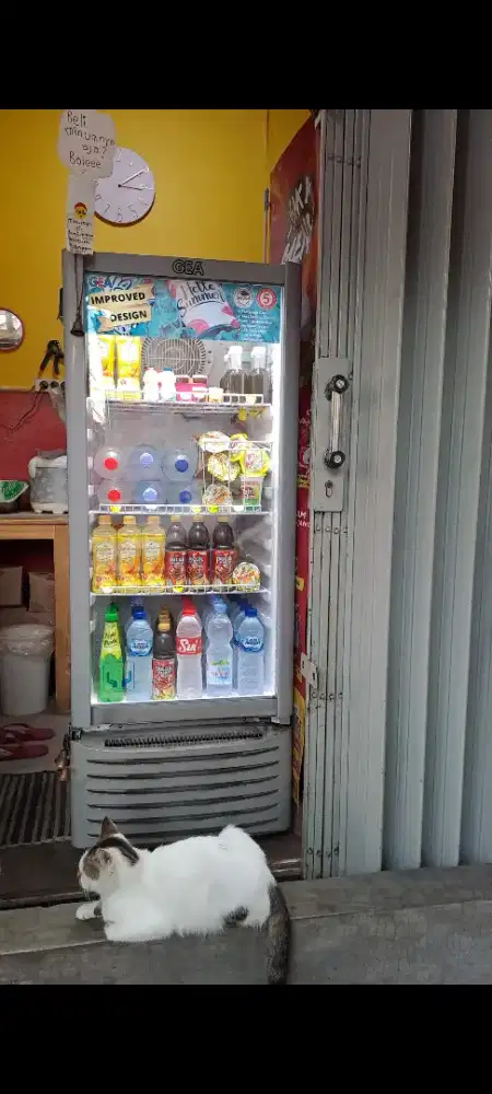Showcase/Chiller Merk GEA - Kapasitas 192 L
