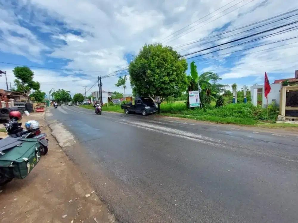 tanah pinggir jalan pulau damar bandar lampung