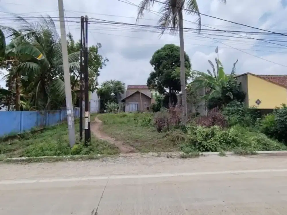 tanah pinggir jalan dekat banget ITERA