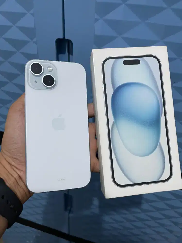 Iphone 15 ibox 128gb 1bulan pakai rasa baru dijamin mantap