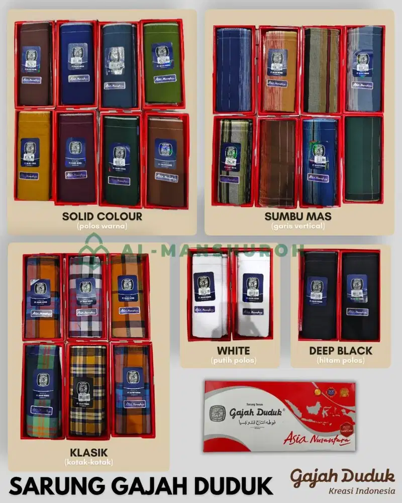 SARUNG GAJAH DUDUK