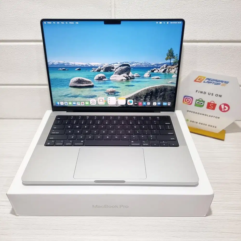 Macbook Pro 14 M4 Pro RAM 24GB SSD 1TB Versi 14-core CPU & 20-core GPU