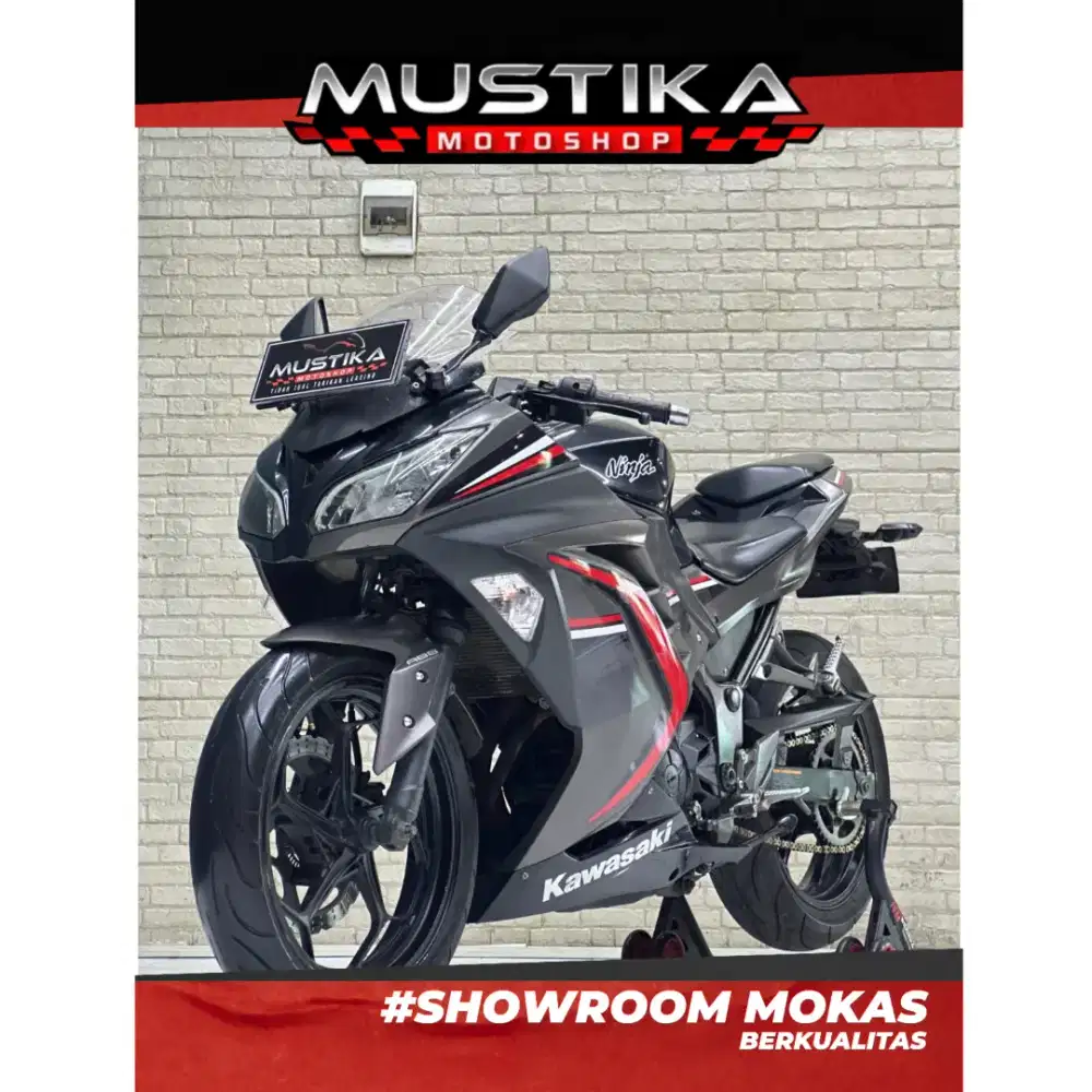 Perfect Condition!!Kawasaki Ninja 250 Se ABS 2016 Plat Jatim-Mustika